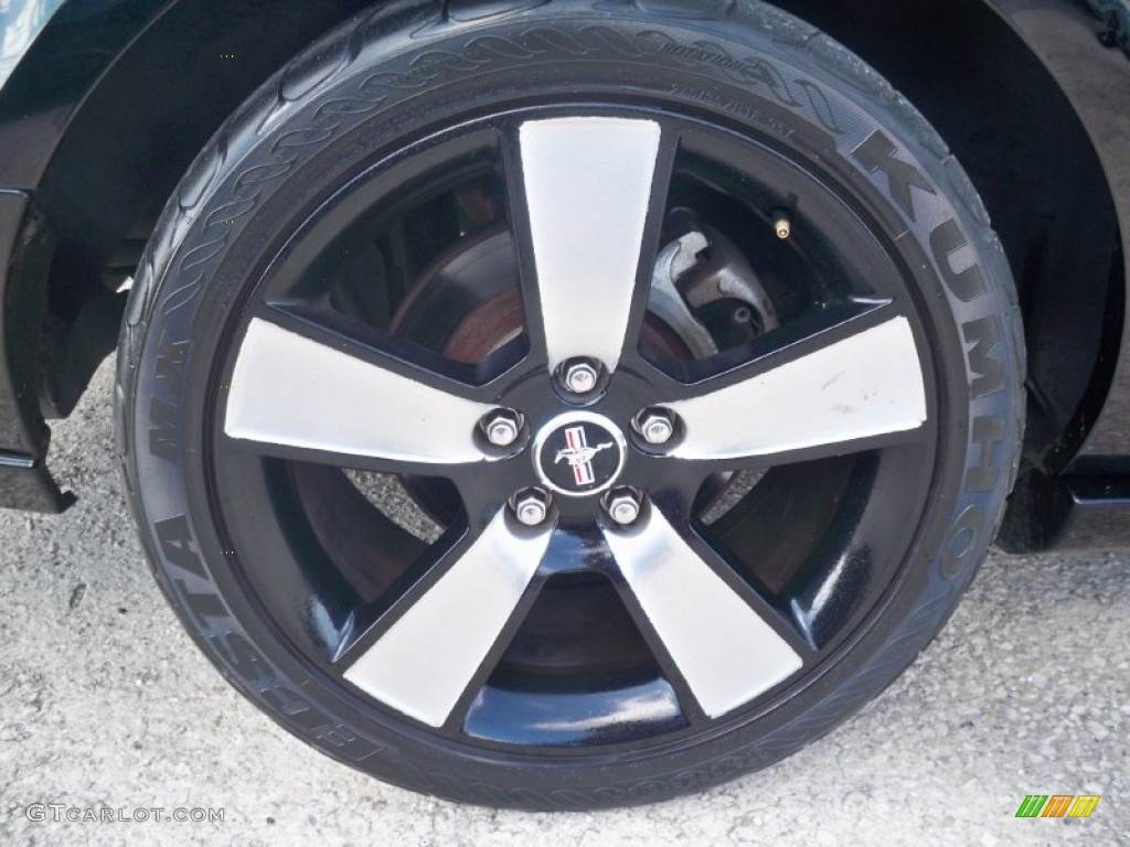 2007 Ford Mustang GT Premium Coupe Custom Wheels Photo #63916156