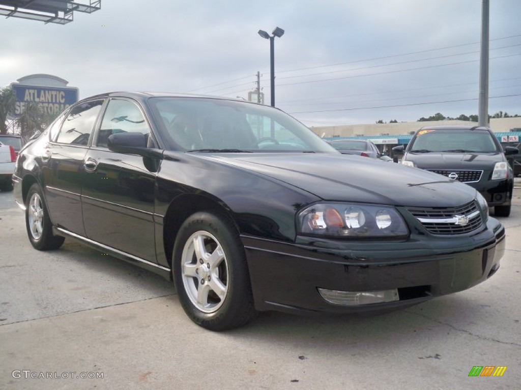 2005 Impala LS - Black / Neutral Beige photo #2