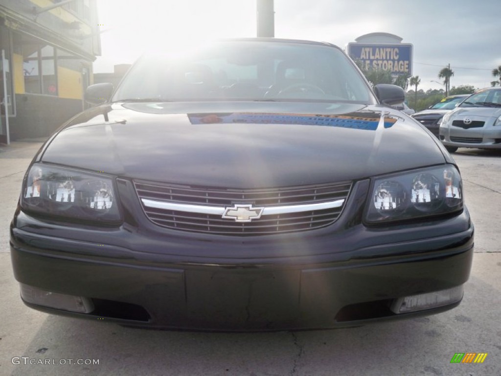 2005 Impala LS - Black / Neutral Beige photo #3