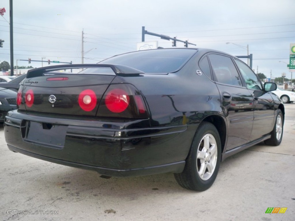 2005 Impala LS - Black / Neutral Beige photo #5