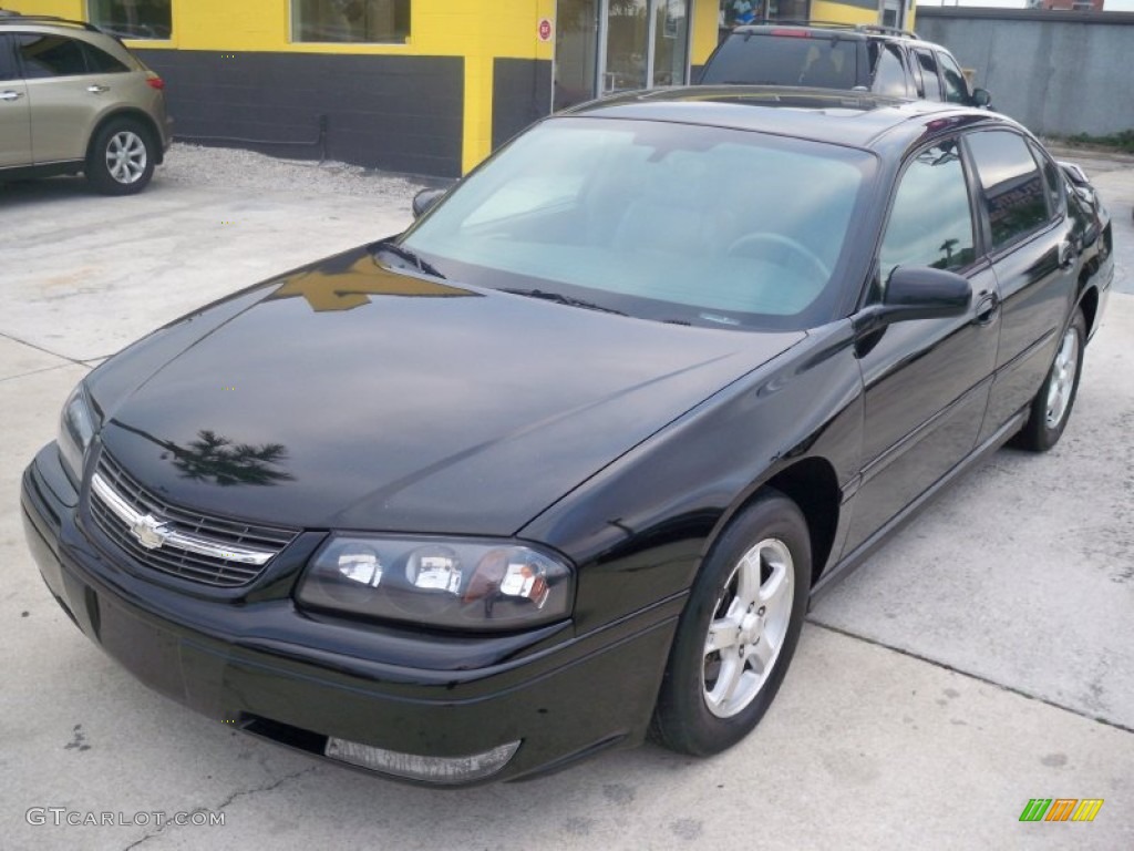 2005 Impala LS - Black / Neutral Beige photo #26