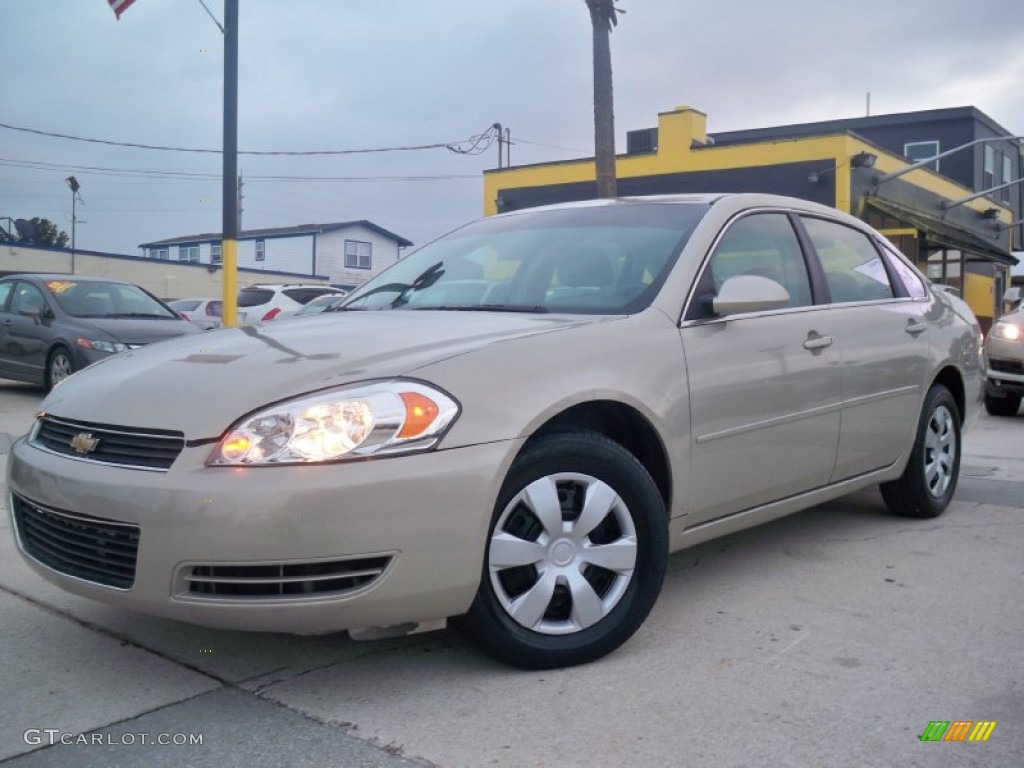 2008 Impala LS - Gold Mist Metallic / Neutral Beige photo #1