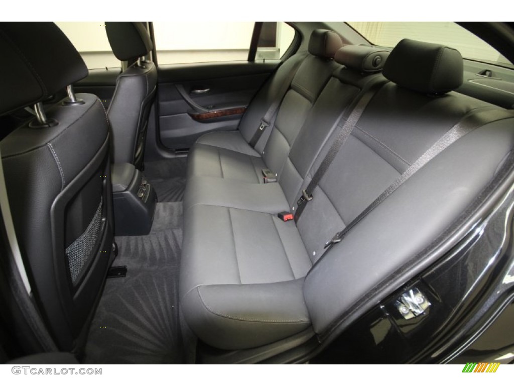 2009 3 Series 328i Sedan - Black Sapphire Metallic / Black photo #14