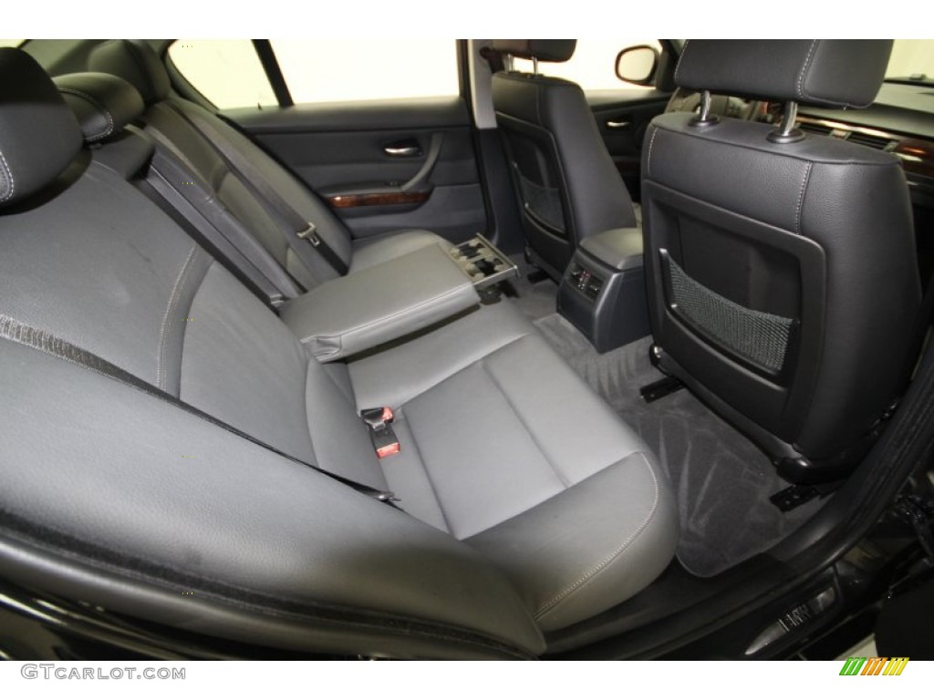 2009 3 Series 328i Sedan - Black Sapphire Metallic / Black photo #33