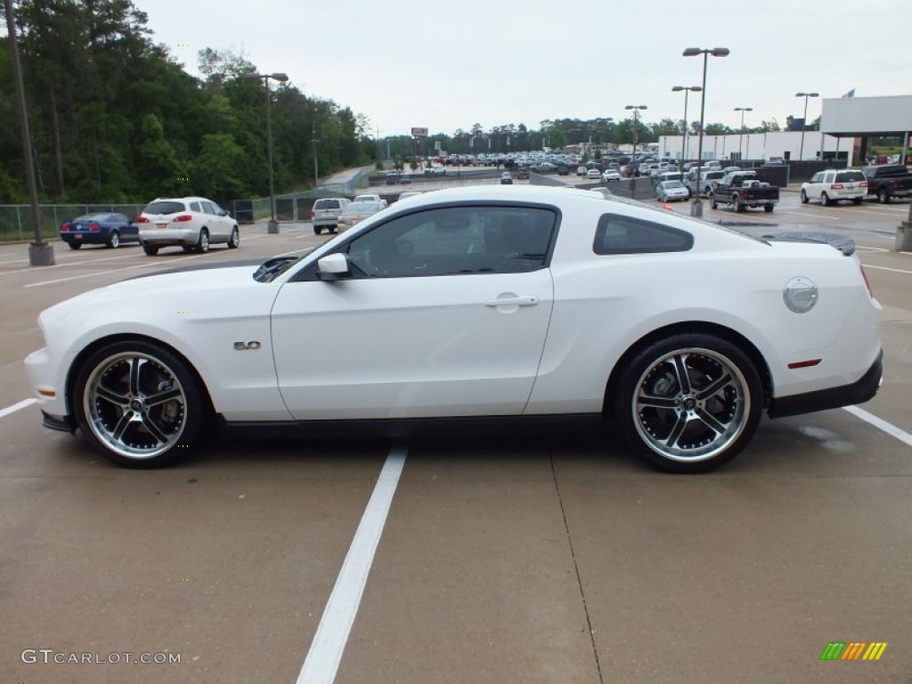 2011 Mustang GT Premium Coupe - Performance White / Brick Red/Cashmere photo #8
