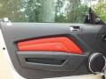 Brick Red/Cashmere 2011 Ford Mustang GT Premium Coupe Door Panel