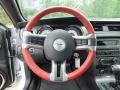 Brick Red/Cashmere Steering Wheel Photo for 2011 Ford Mustang #63917803