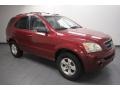 2004 Ruby Red Metallic Kia Sorento LX 4WD #63914173