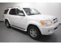 2007 Natural White Toyota Sequoia Limited  photo #1