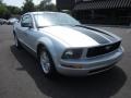 2007 Satin Silver Metallic Ford Mustang V6 Deluxe Coupe  photo #4