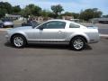 2007 Satin Silver Metallic Ford Mustang V6 Deluxe Coupe  photo #11