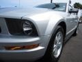 2007 Satin Silver Metallic Ford Mustang V6 Deluxe Coupe  photo #14