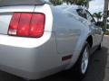 2007 Satin Silver Metallic Ford Mustang V6 Deluxe Coupe  photo #15