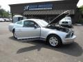2007 Satin Silver Metallic Ford Mustang V6 Deluxe Coupe  photo #17