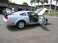 2007 Satin Silver Metallic Ford Mustang V6 Deluxe Coupe  photo #19