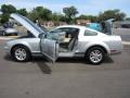 2007 Satin Silver Metallic Ford Mustang V6 Deluxe Coupe  photo #22