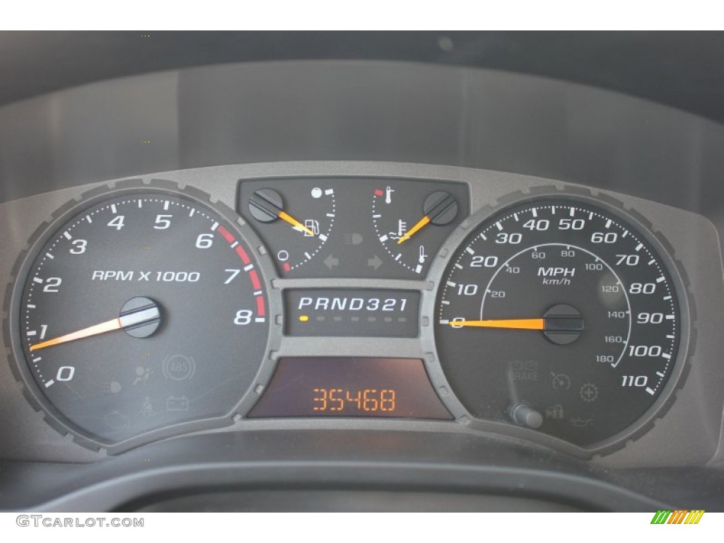 2006 GMC Canyon SLE Crew Cab Gauges Photo #63919576