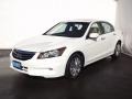 White Diamond Pearl - Accord EX-L V6 Sedan Photo No. 3