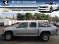 2012 Pure Silver Metallic GMC Canyon SLE Crew Cab 4x4  photo #1