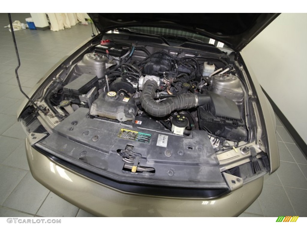 2005 Ford Mustang V6 Premium Coupe 4.0 Liter SOHC 12-Valve V6 Engine Photo #63920642