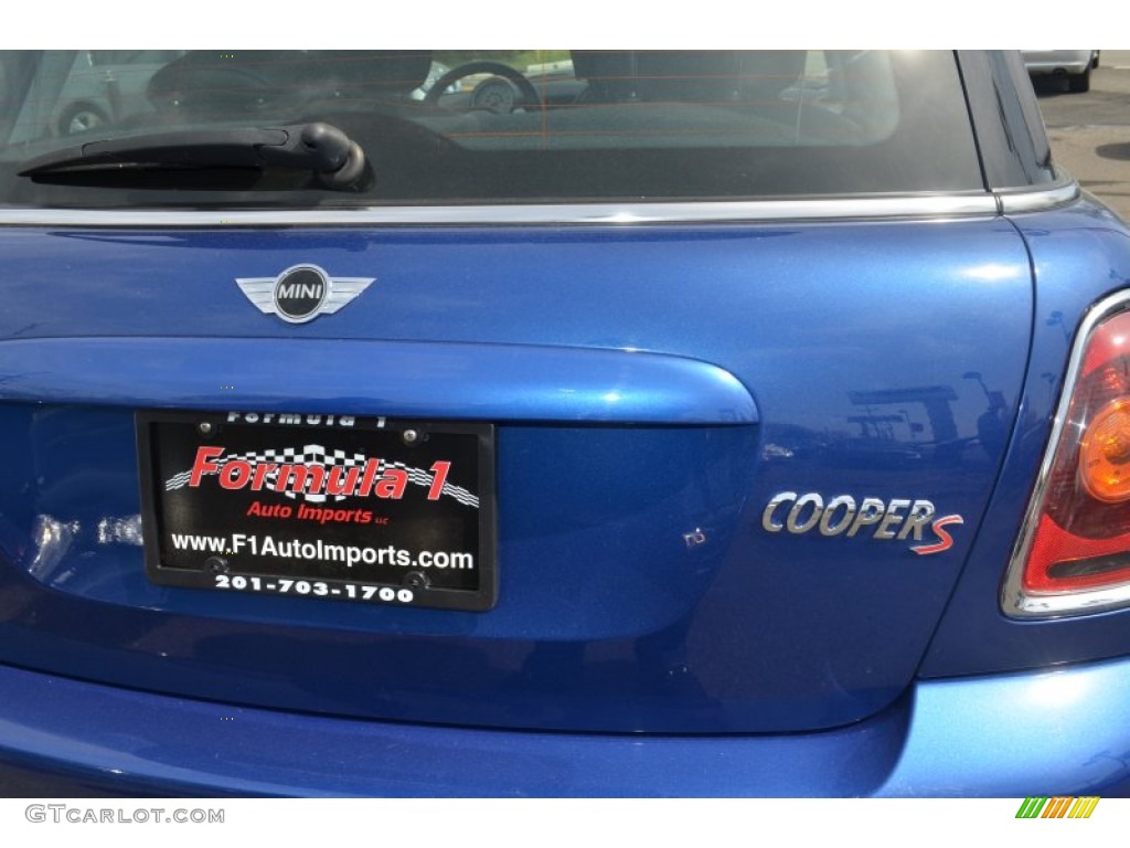 2007 Cooper S Hardtop - Lightning Blue Metallic / Carbon Black/Carbon Black photo #21
