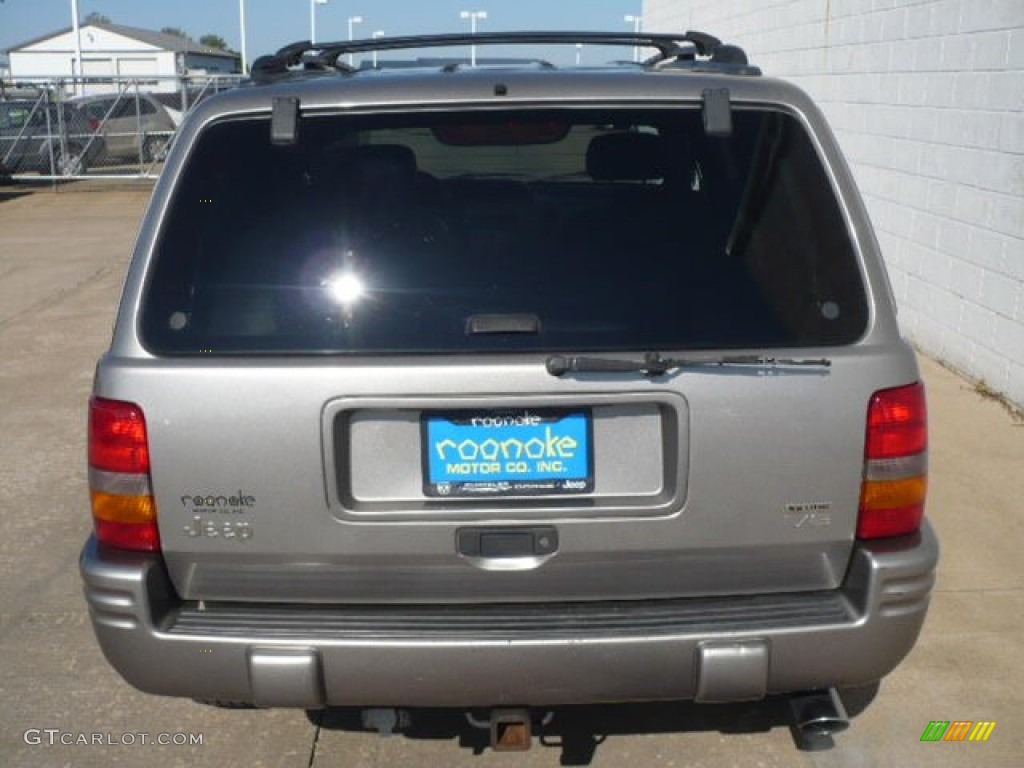 1998 Grand Cherokee 5.9 Limited 4x4 - Light Driftwood Satin Glow / Black photo #5