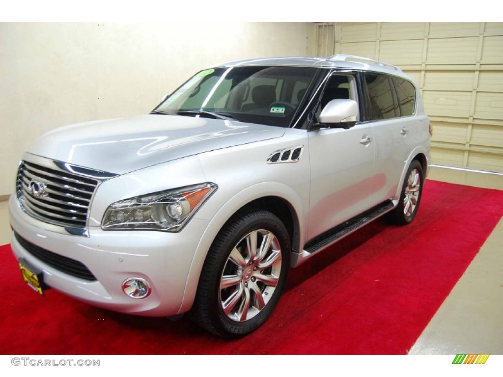 Liquid Platinum 2012 Infiniti QX 56 Exterior Photo #63925273