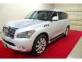 Liquid Platinum 2012 Infiniti QX 56 Exterior