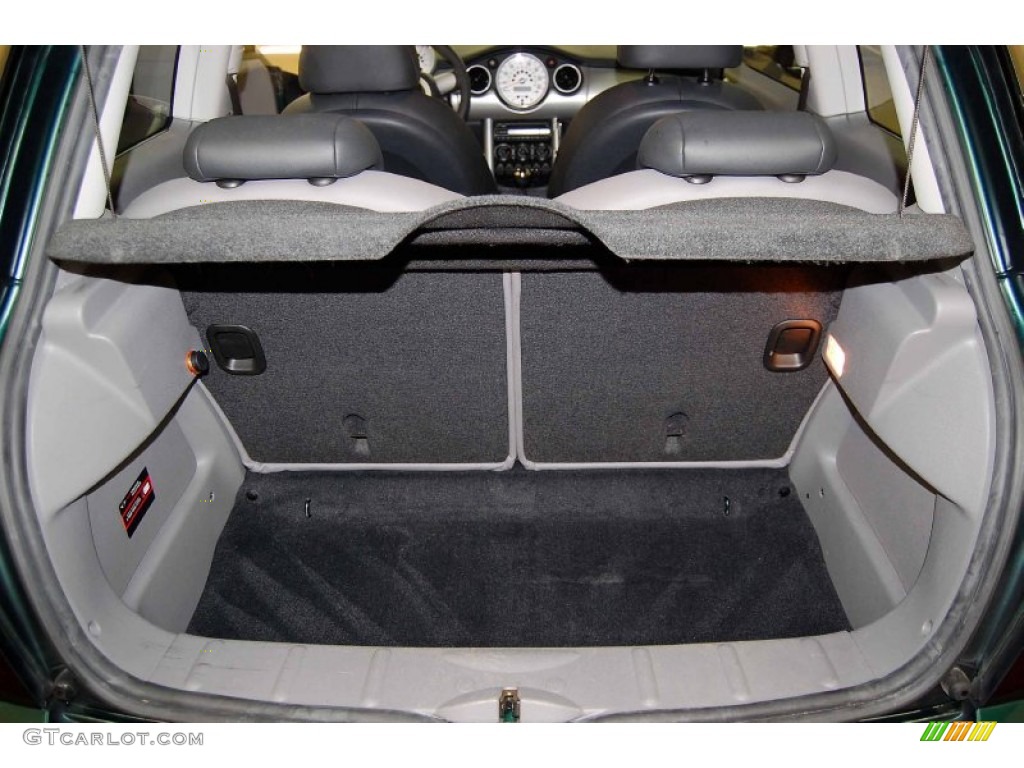 2006 Cooper Hardtop - British Racing Green Metallic / Space Gray/Panther Black photo #14