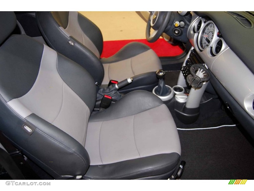 2006 Cooper Hardtop - British Racing Green Metallic / Space Gray/Panther Black photo #16