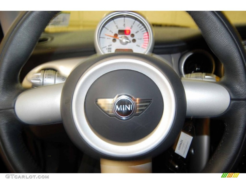 2006 Cooper Hardtop - British Racing Green Metallic / Space Gray/Panther Black photo #20