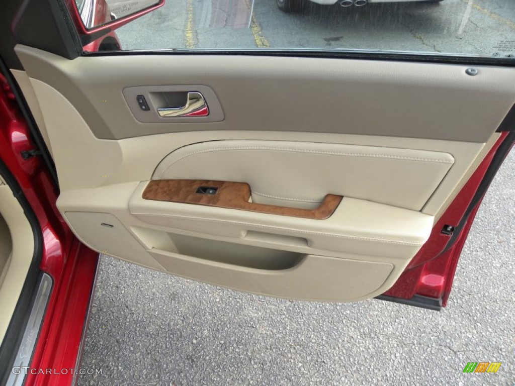 2011 STS V6 Luxury - Crystal Red Tintcoat / Cashmere/Dark Cashmere photo #10