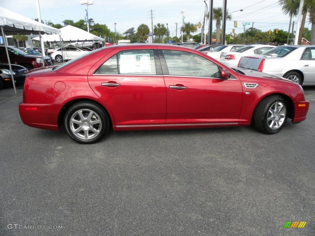 2011 STS V6 Luxury - Crystal Red Tintcoat / Cashmere/Dark Cashmere photo #13