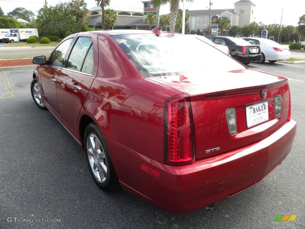 2011 STS V6 Luxury - Crystal Red Tintcoat / Cashmere/Dark Cashmere photo #16