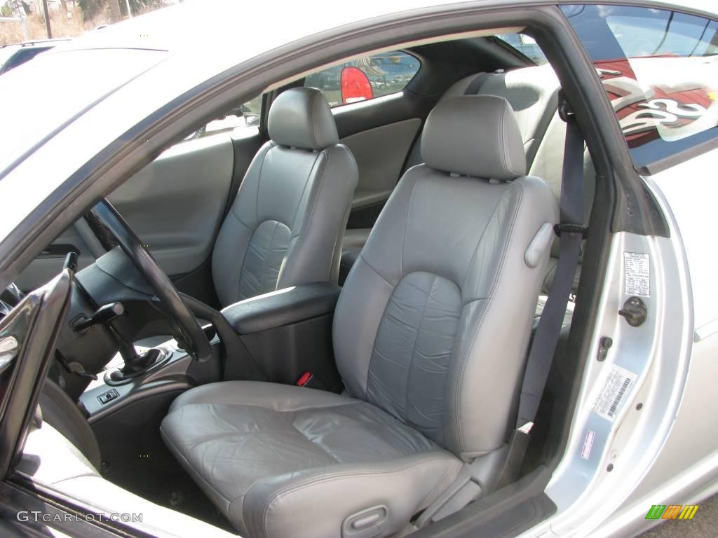 2001 Stratus R/T Coupe - Ice Silver Pearl / Black/Light Gray photo #3