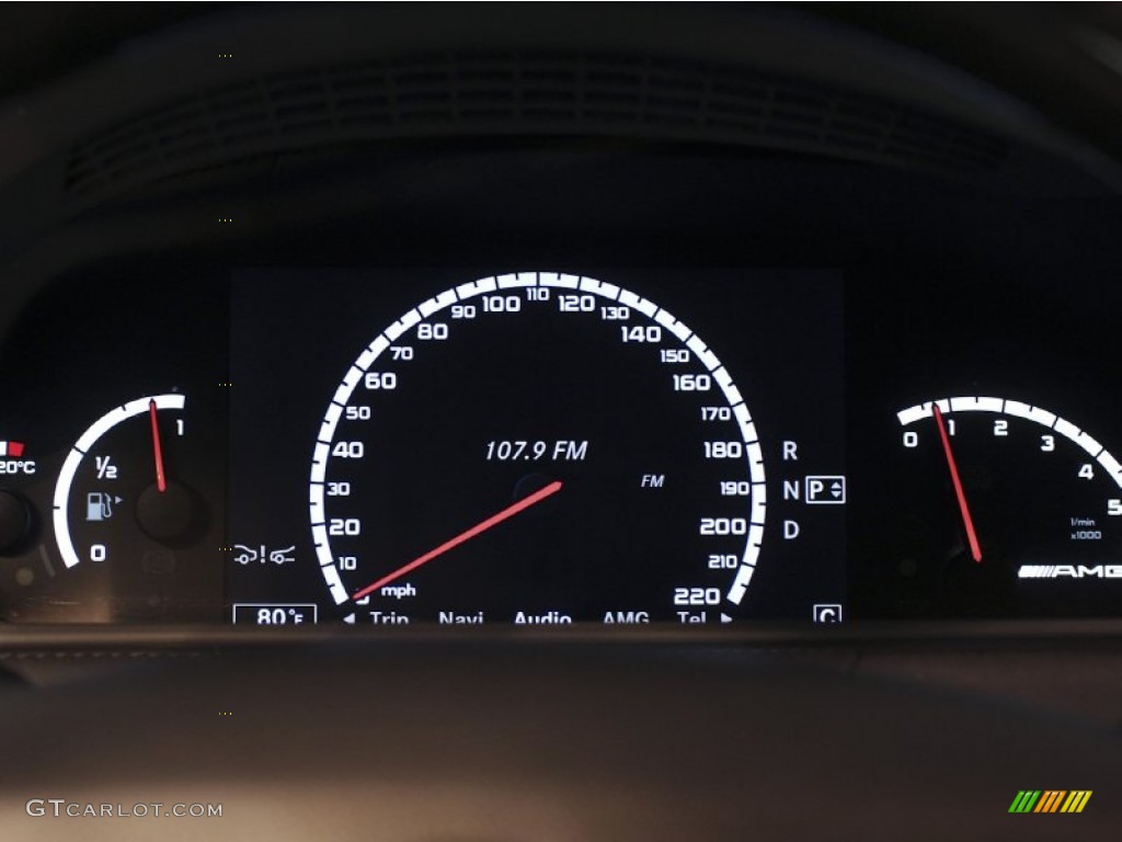 2008 Mercedes-Benz CL 65 AMG Gauges Photo #63926970