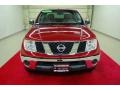 2008 Red Brawn Nissan Frontier SE Crew Cab  photo #2