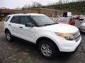 2013 Oxford White Ford Explorer FWD  photo #1