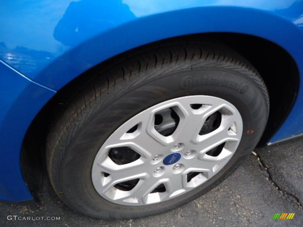 2012 Focus SE Sedan - Blue Candy Metallic / Charcoal Black photo #7