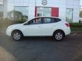 2009 Phantom White Nissan Rogue S AWD  photo #3