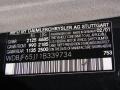  2001 E 320 Sedan Tectite Grey Metallic Color Code 753