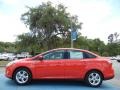 2012 Race Red Ford Focus SE Sport Sedan  photo #2