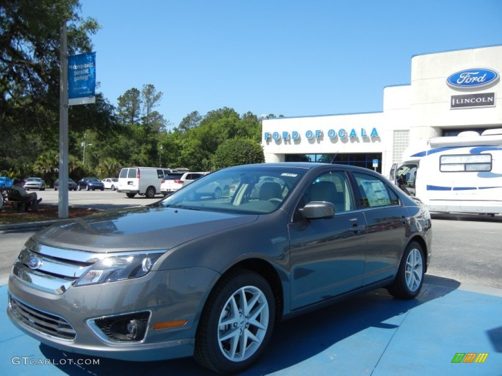 2012 Fusion SEL - Sterling Grey Metallic / Medium Light Stone photo #1