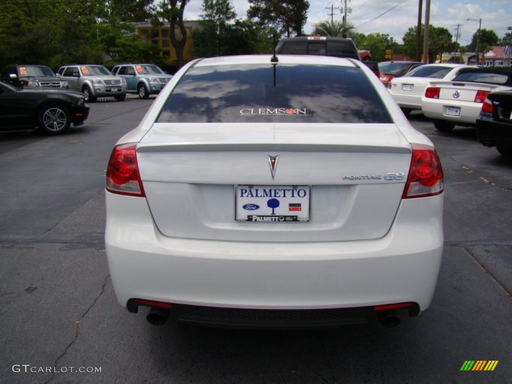 2009 G8 Sedan - White Hot / Onyx photo #7