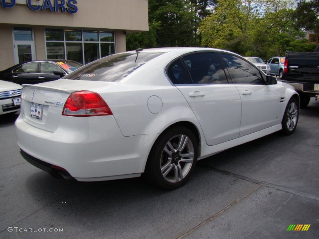 2009 G8 Sedan - White Hot / Onyx photo #8