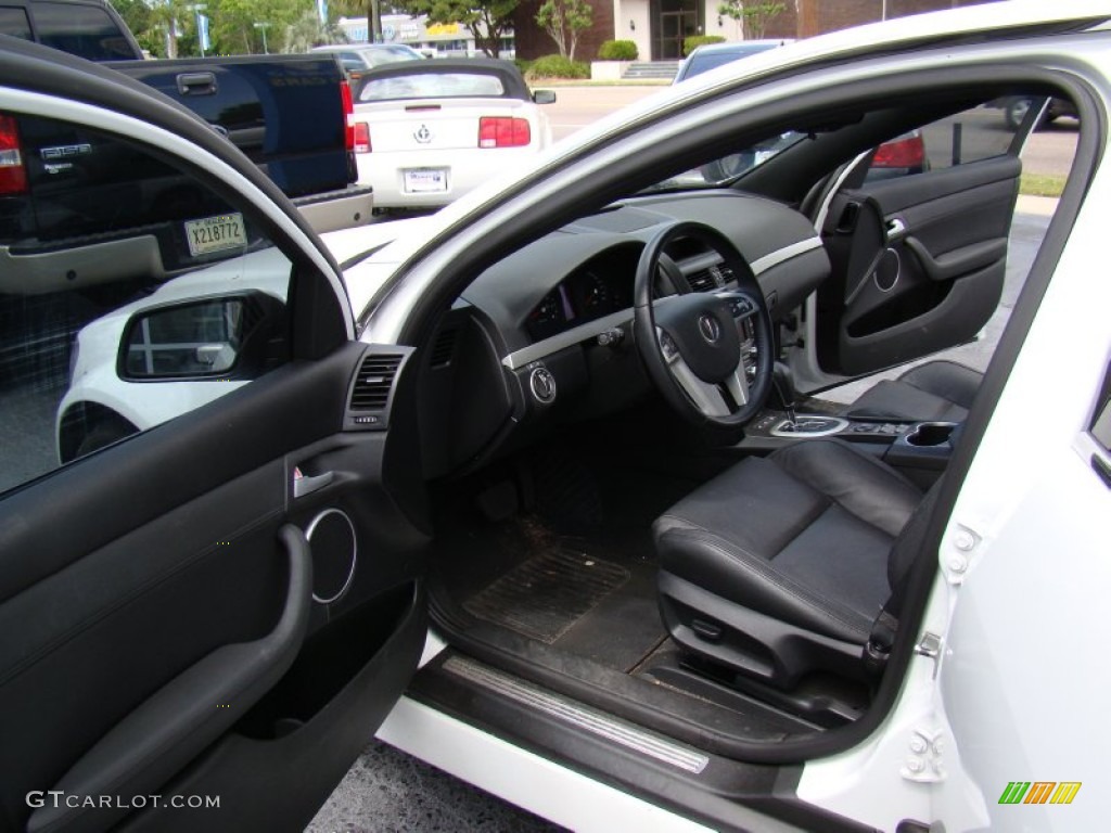 2009 G8 Sedan - White Hot / Onyx photo #9