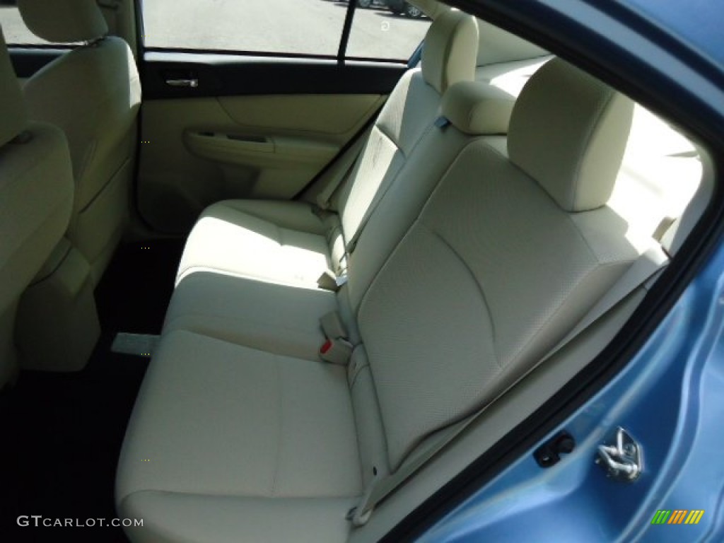 2012 Impreza 2.0i Premium 4 Door - Sky Blue Metallic / Ivory photo #9