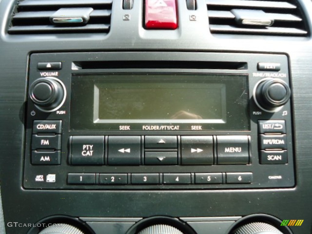 2012 Impreza 2.0i Premium 4 Door - Sky Blue Metallic / Ivory photo #14