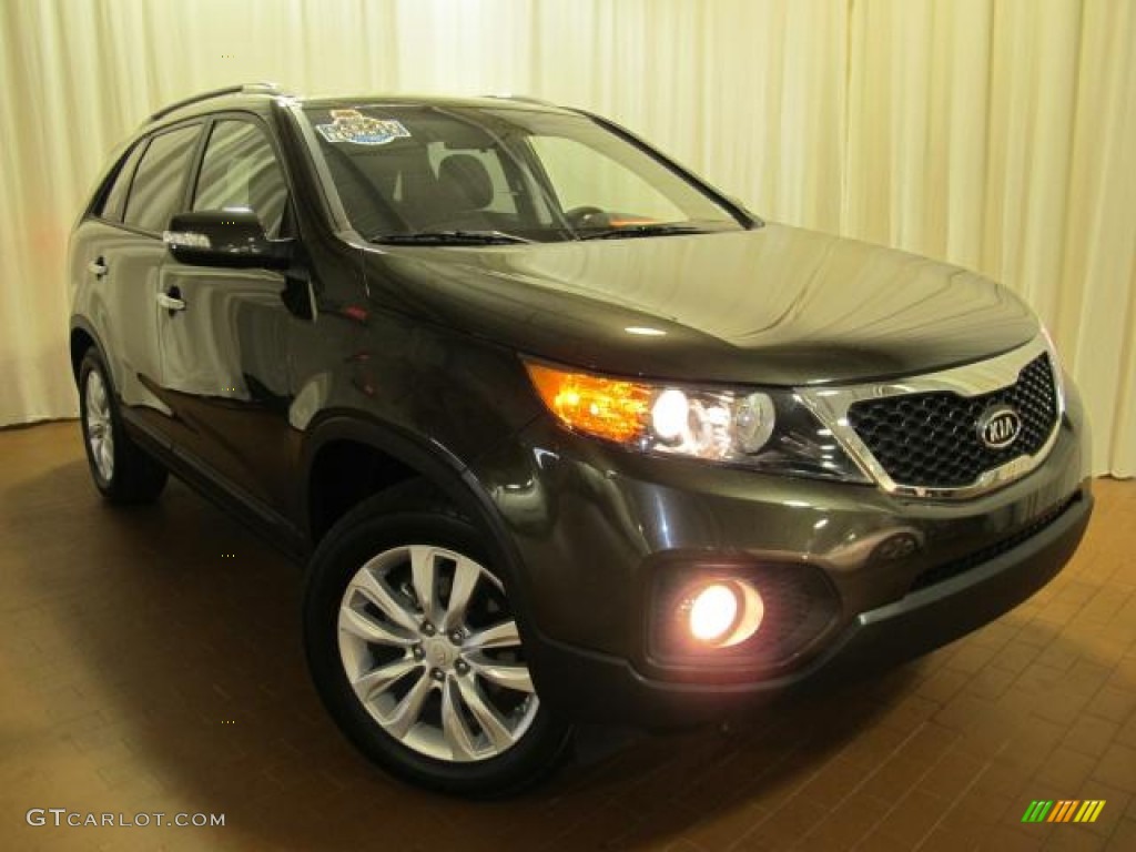 2011 Sorento EX - Java Brown / Black photo #2