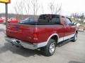 1999 Dark Toreador Red Metallic Ford F150 XLT Extended Cab 4x4  photo #6
